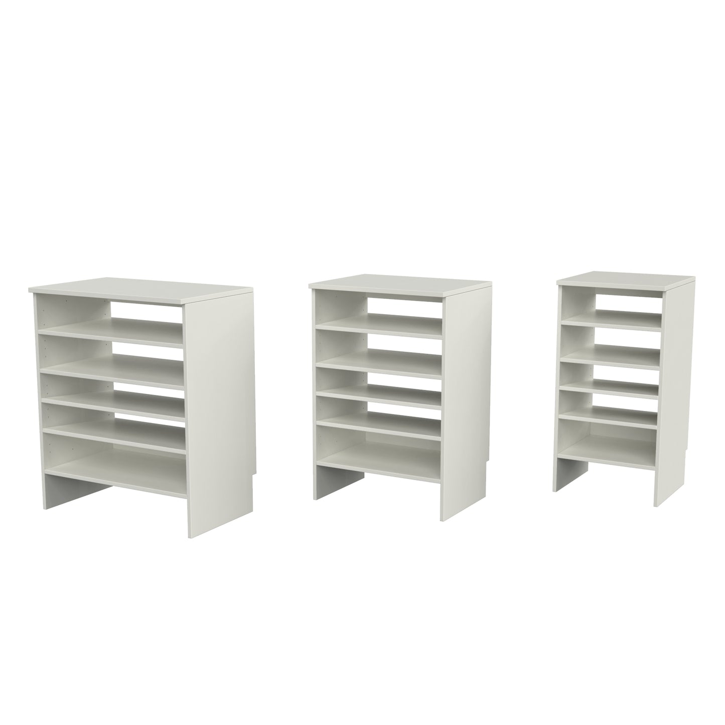 Base Closet Module with Top & Shoe Shelves image 1