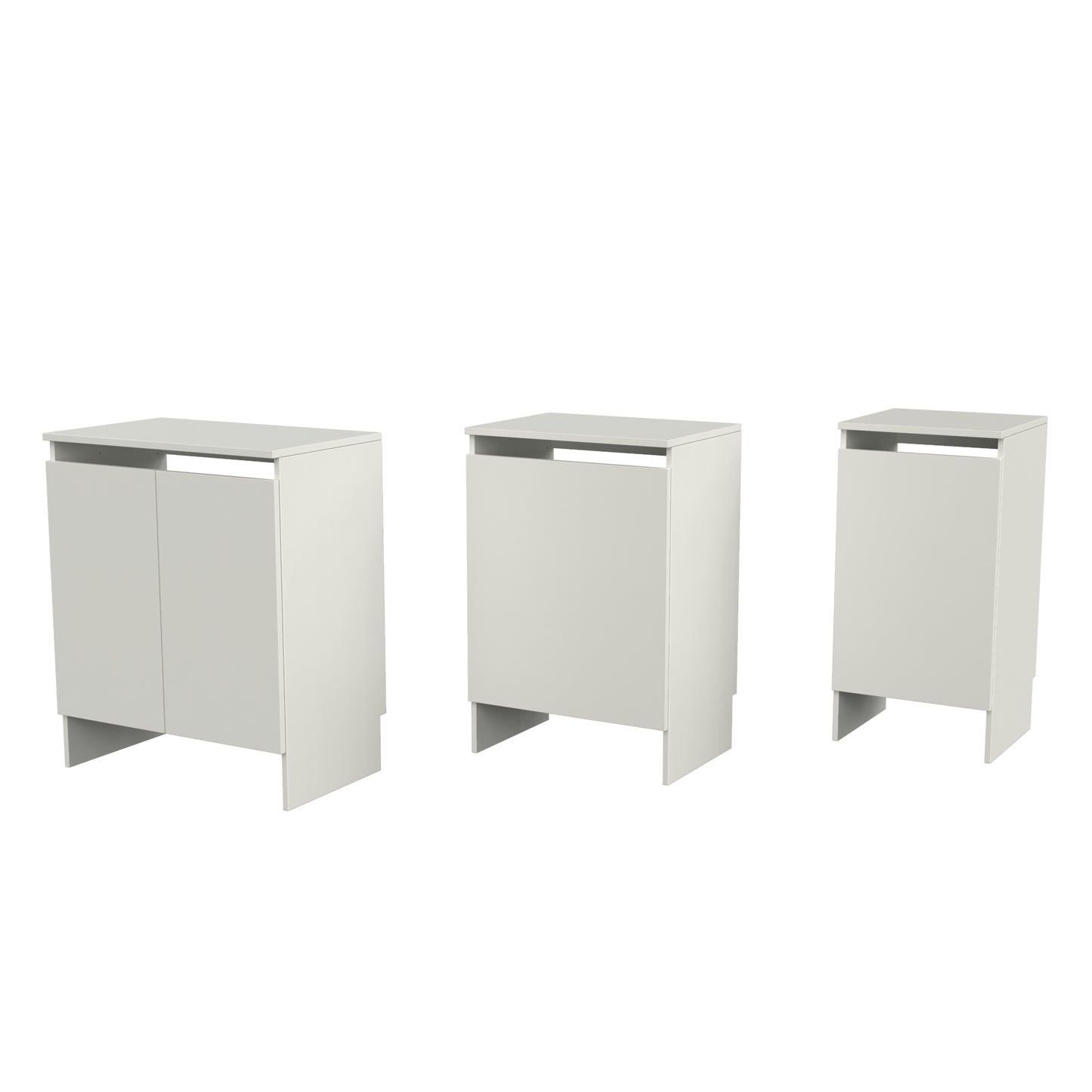 Base Closet Module with Top, Door & Shelves image 1