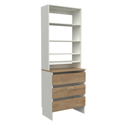 Upper Shelf & Base Top 3 Drawer image
