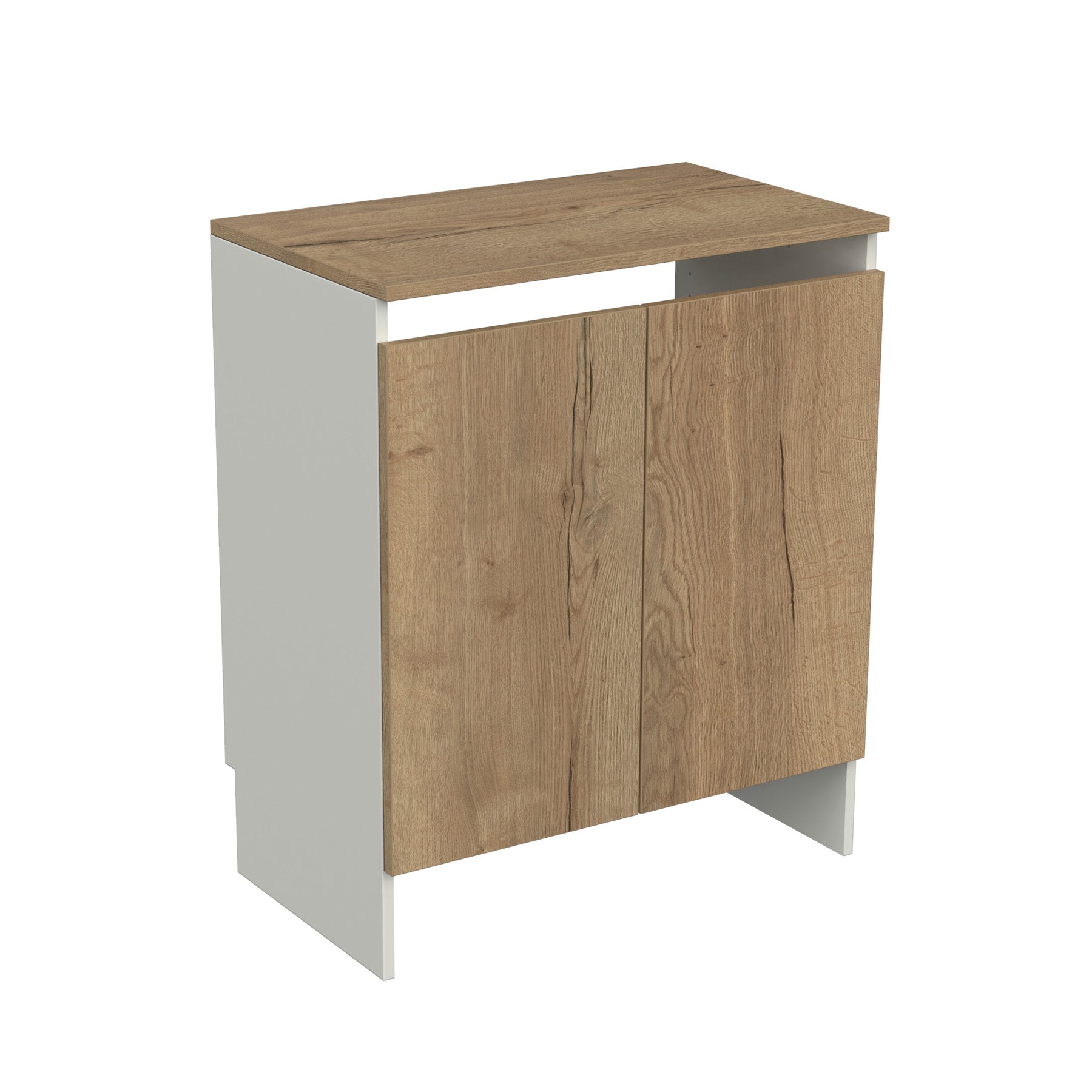 Base Closet Module with Top, Door & Shelves image