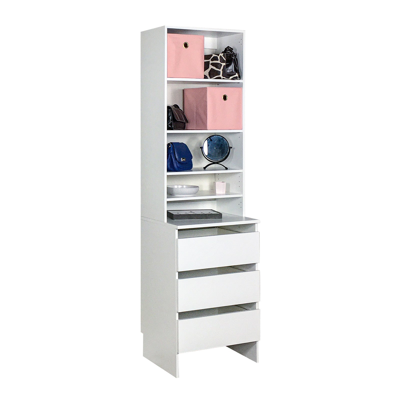 Upper Shelf & Base Top 3 Drawer image 0