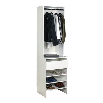 Upper High Hang & Base Top 1 Drawer Shelf image 0