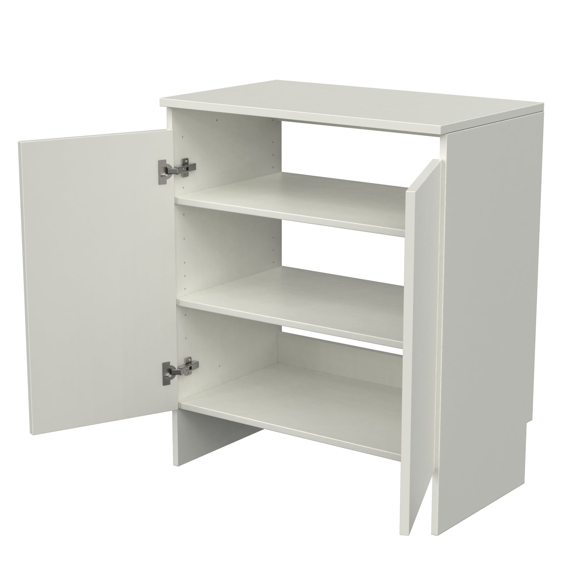 Base Closet Module with Top, Door & Shelves image 2