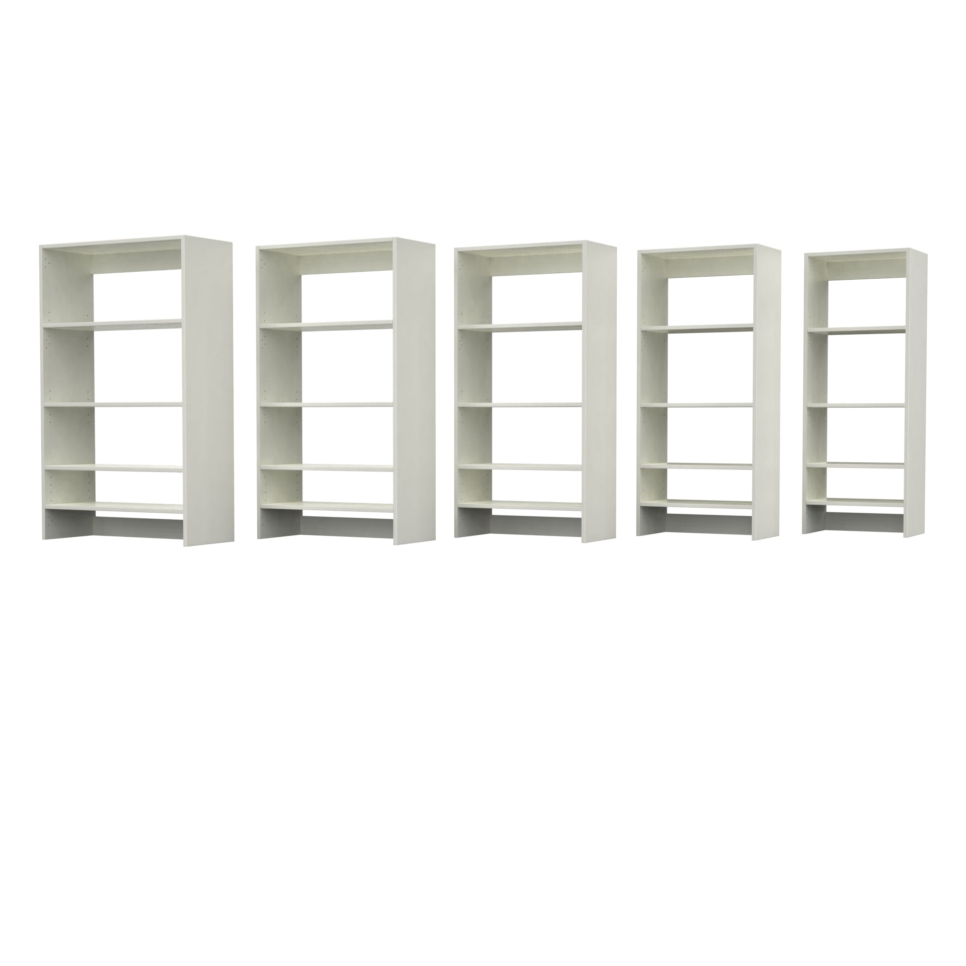 Upper Closet Module with Four Shelves image 6