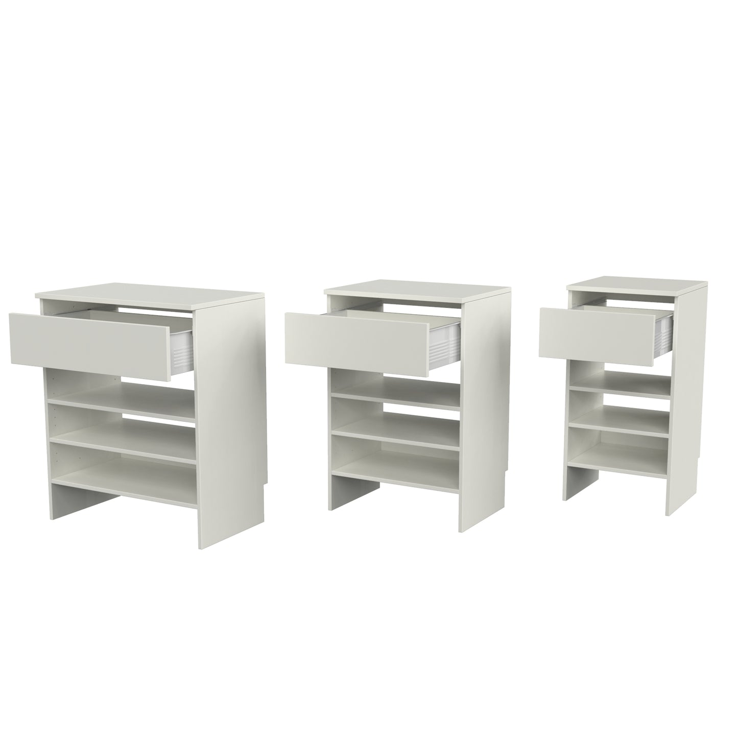Base Closet Module with Top, Drawer & Shelves image 2