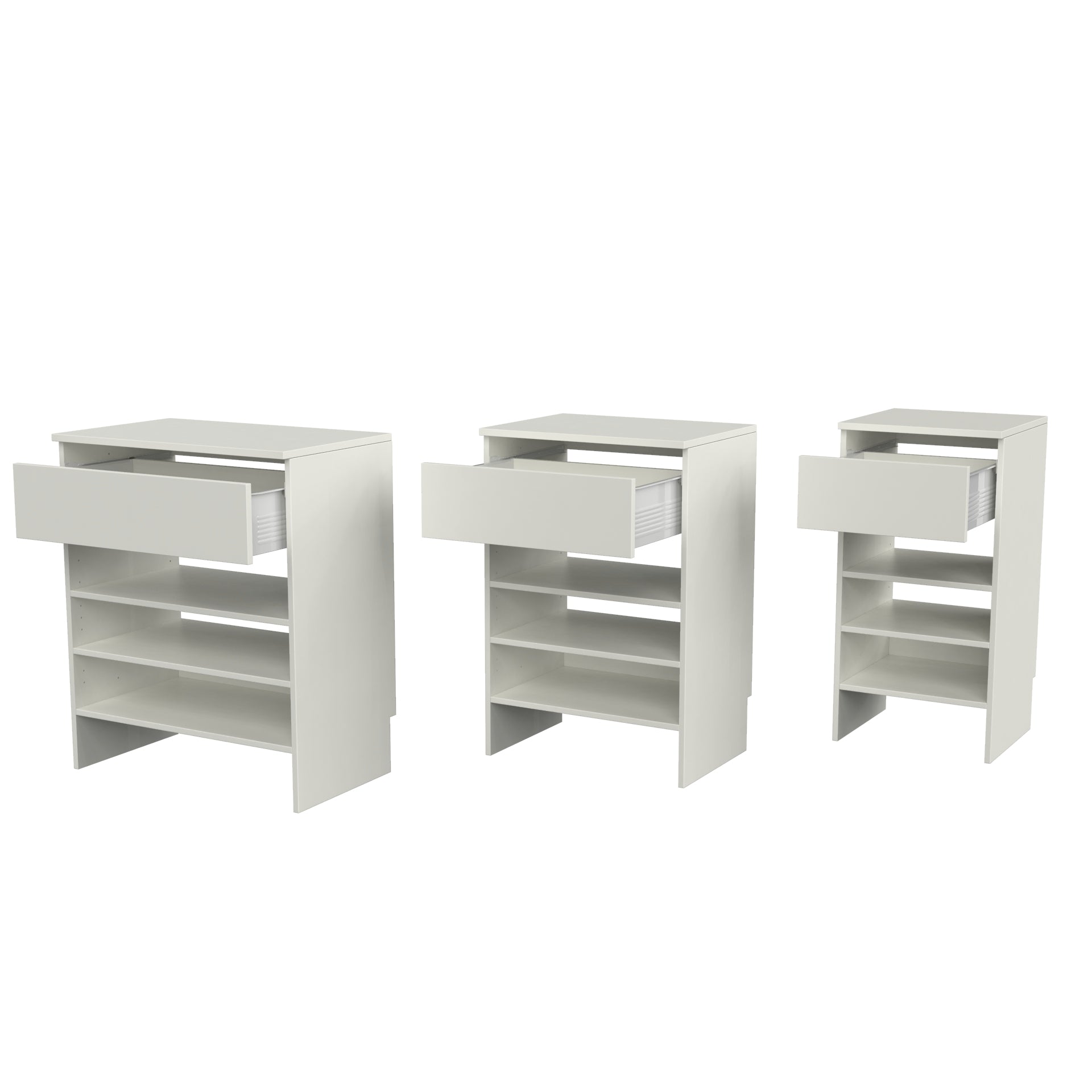 Base Closet Module with Top, Drawer & Shelves image 2