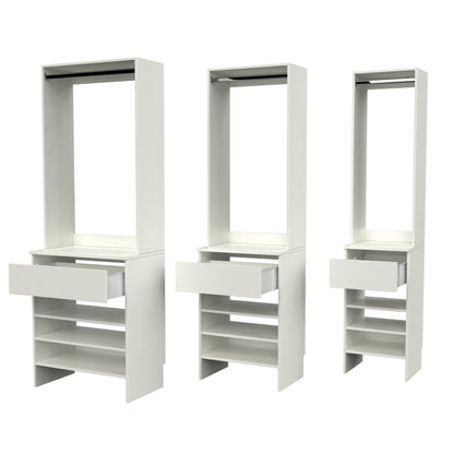 Upper High Hang & Base Top 1 Drawer Shelf image 1