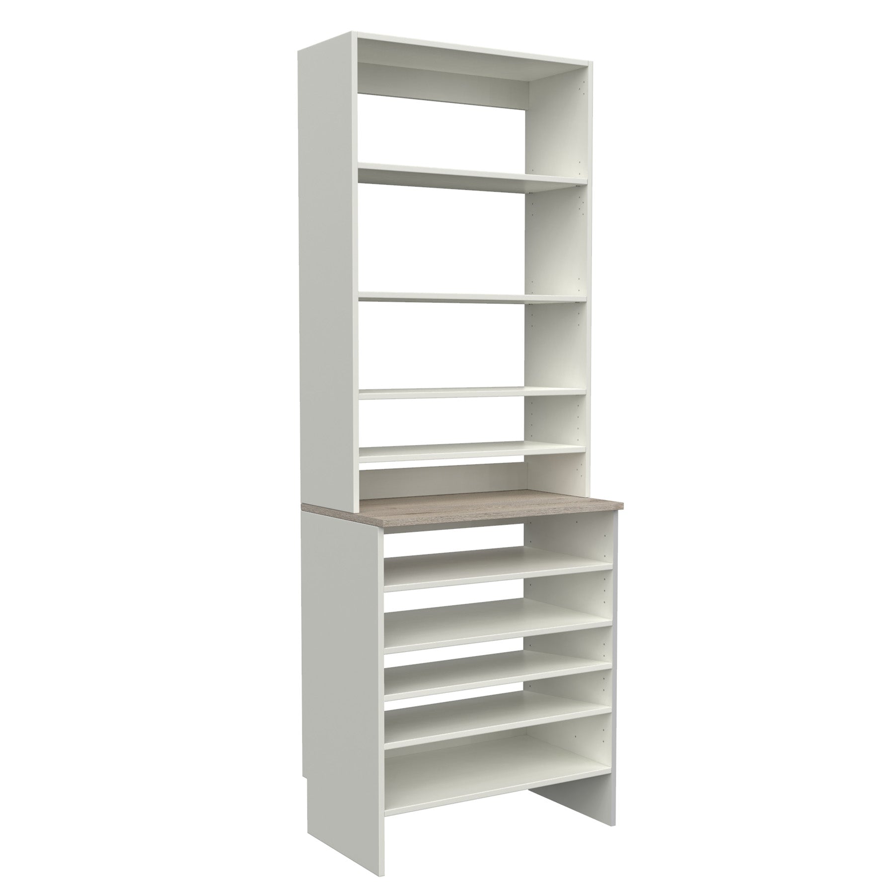 Upper Shelf & Base Top Shoe Shelf image
