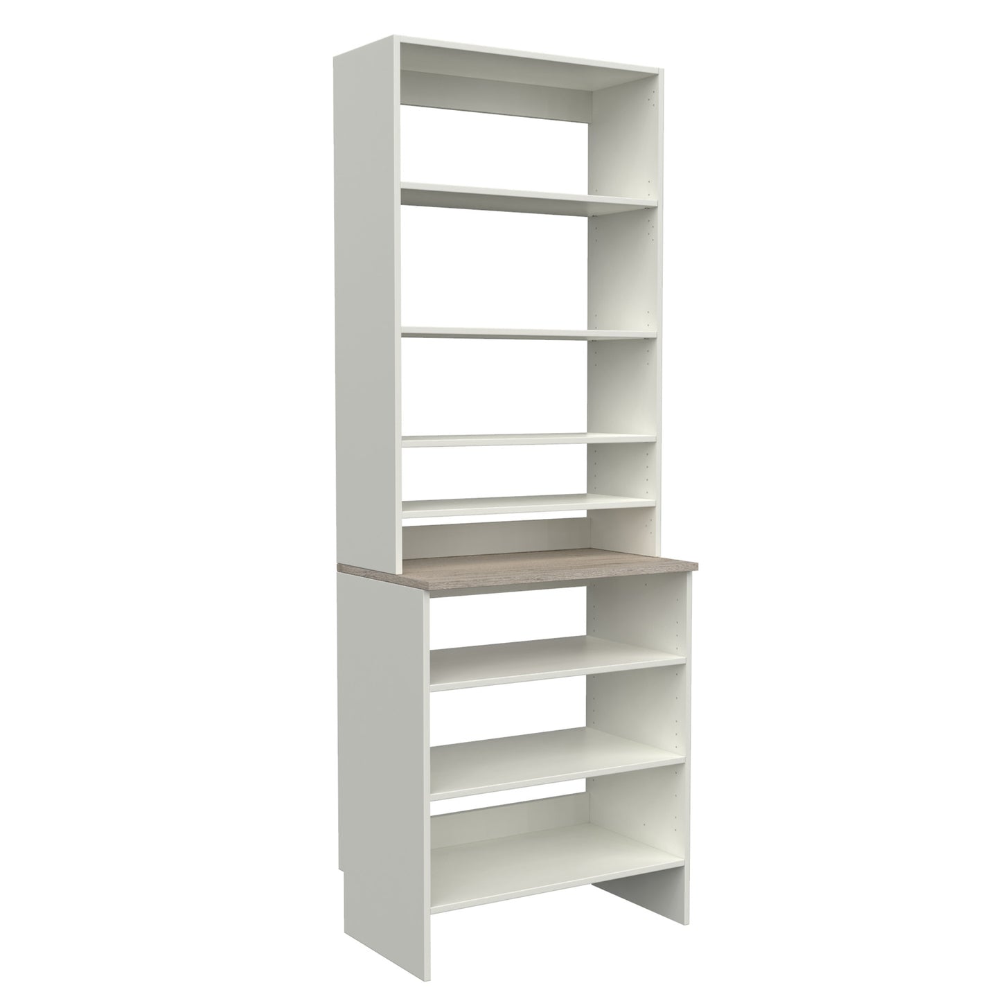 Upper Shelf & Base Top Shelf image