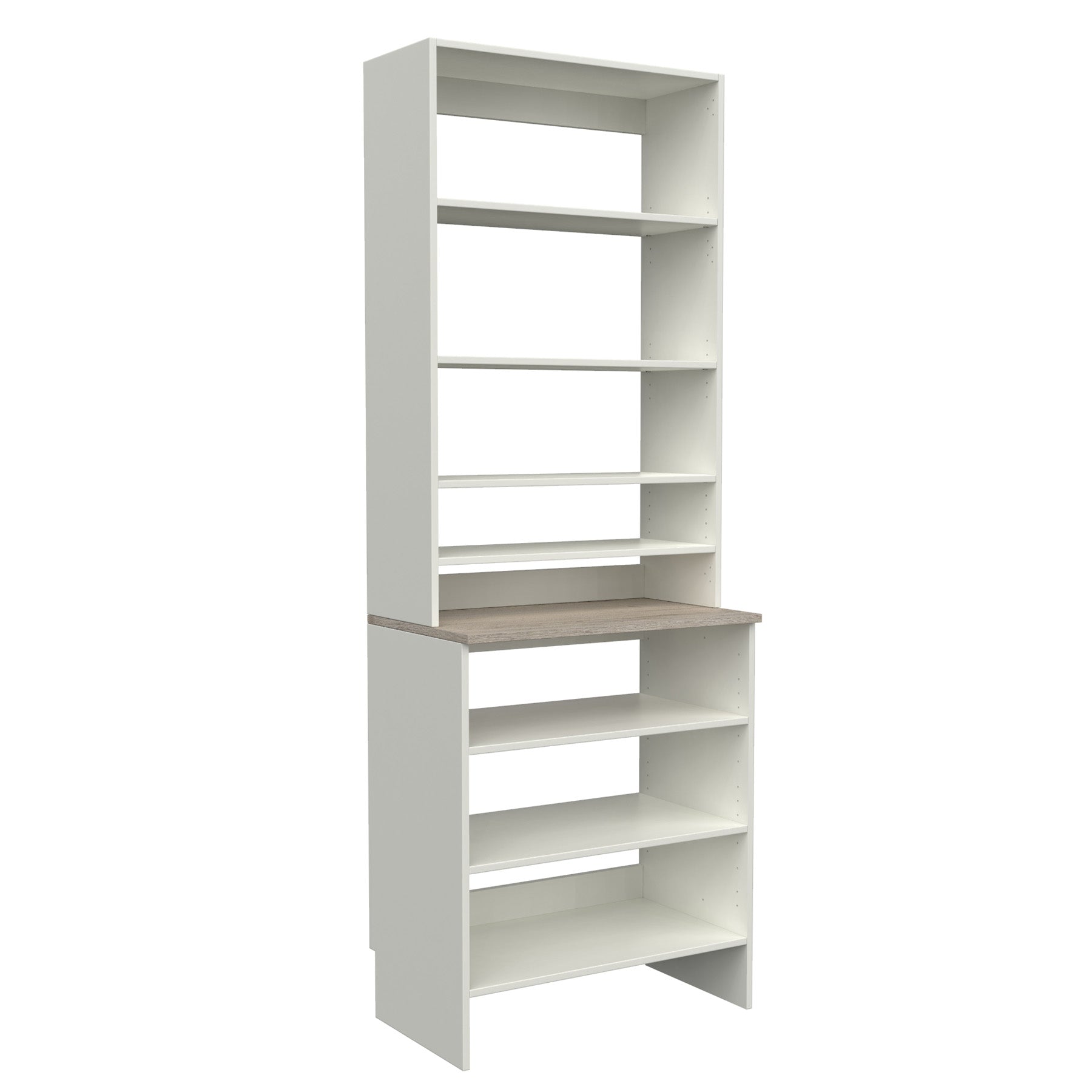 Upper Shelf & Base Top Shelf image