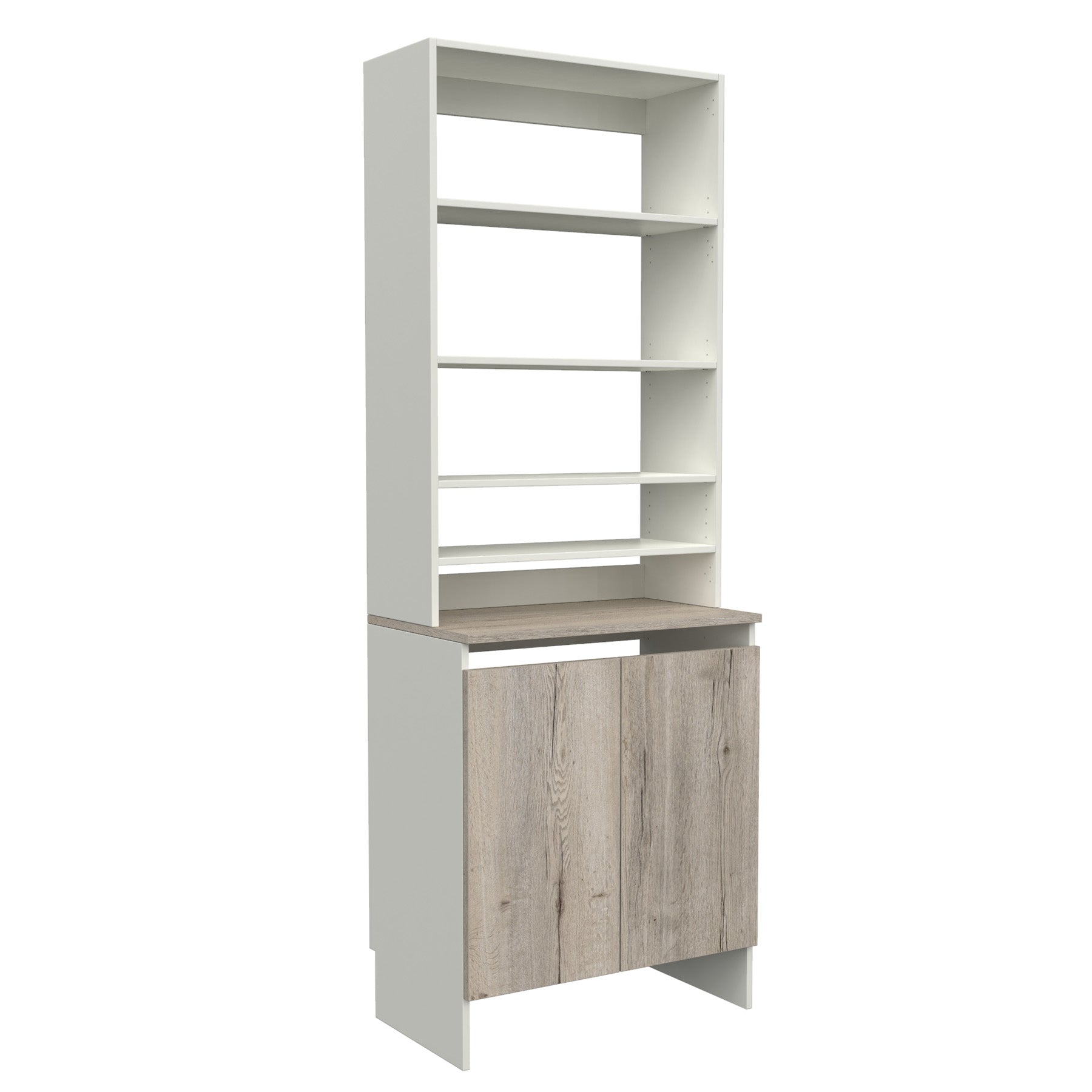 Upper Shelf & Base Top Door Shelf image
